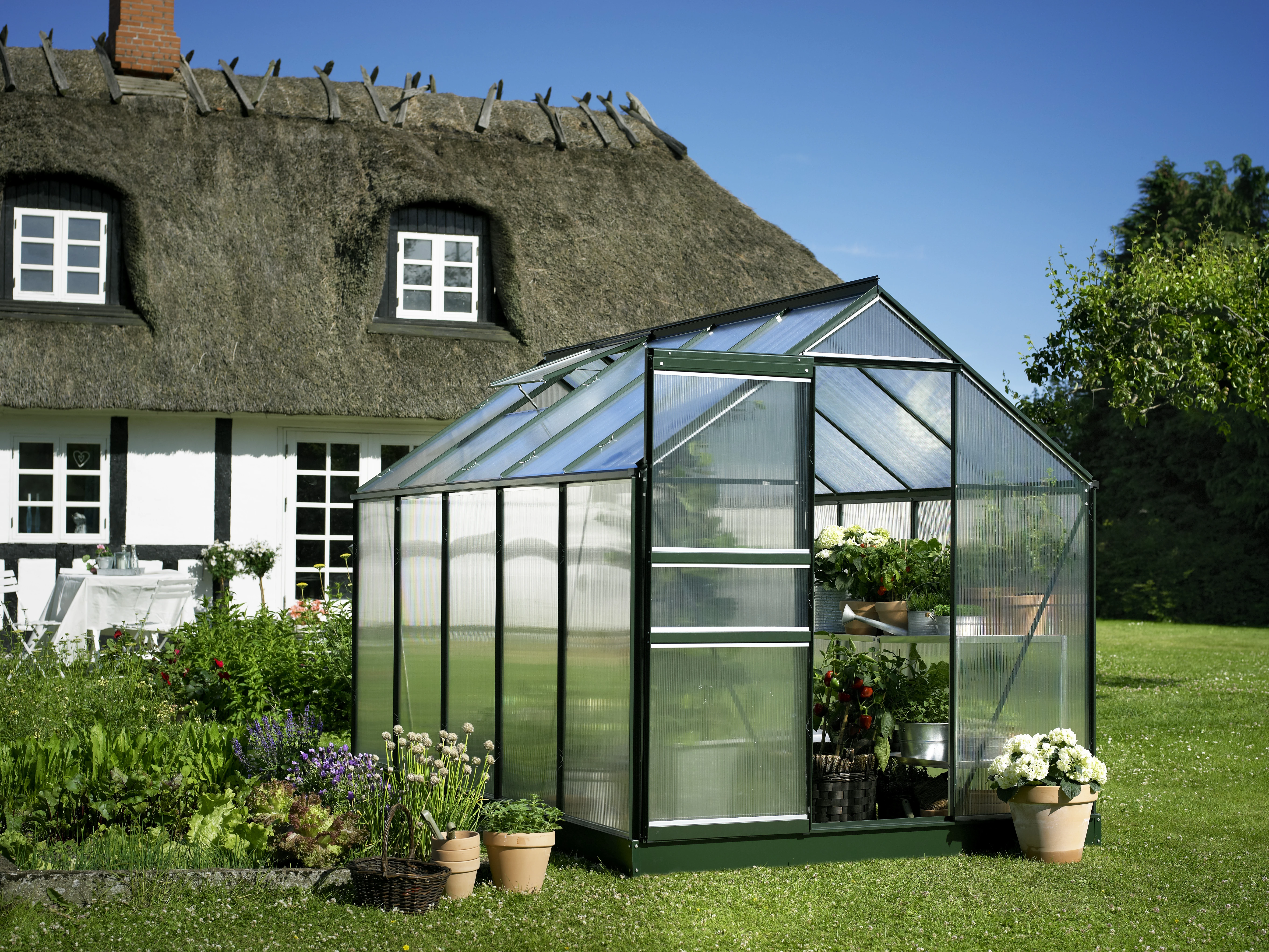Royal Well Tuinkas Popular 106 Polycarbonaat Groen - Afbeelding 5